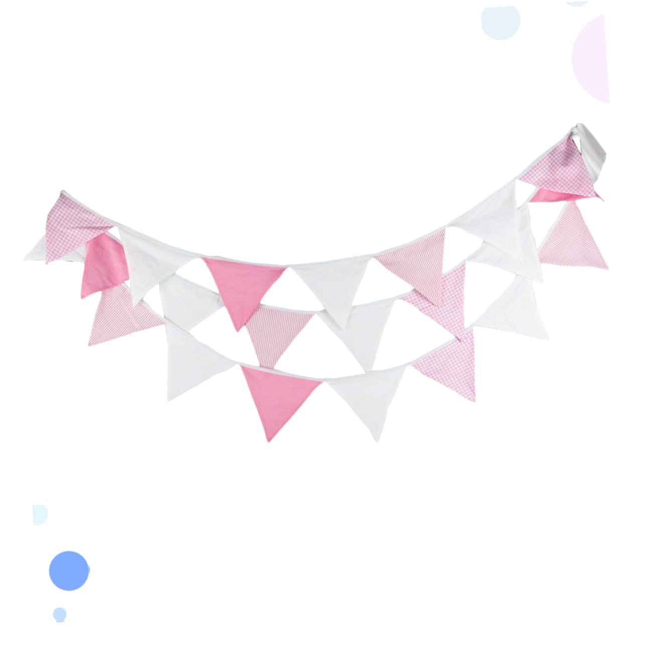 Happyyami 3 Piezas Del Banderín De La Boda Empavesado Del Banderín Del Triángulo Banderín De Cumpleaños Pancarta Rosa Blanca Del Empavesado Pancartas Cuarto De Los Niños