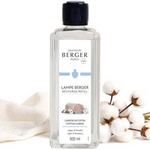 Lampe Berger Raumduft Nachfüllpack, Caresse De Coton / Baumwollblüte, 500 ml
