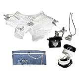 2. Taille de la poupée en peluche applicable : pour la plupart des poupées en peluche de 20 cm (corps gras et corps normal de la poupée peuvent porter)