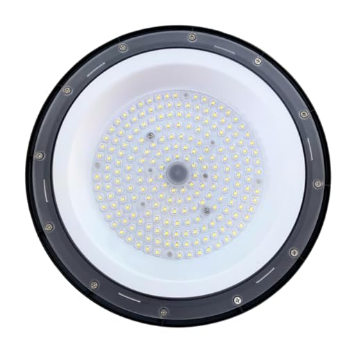 Luminária LED UFO High Bay Industrial, 150W, Bivolt, Luz Branca Fria 6500K