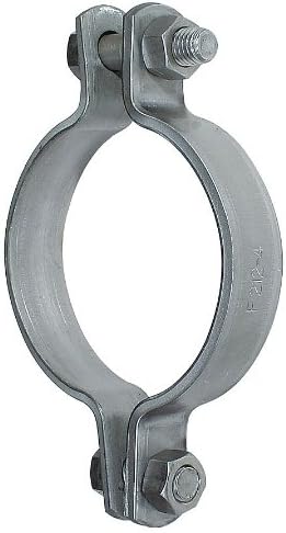 Pipe Clamp, Pipe Sz 4 In, 8 1/2 In L