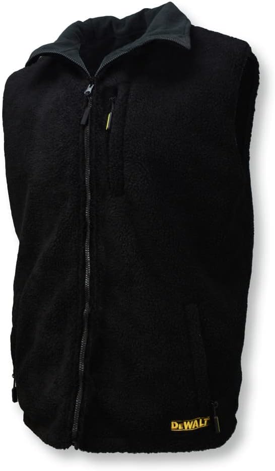 Unisex Heated Reversible Vest Kitted - Black - Size L - Image 2