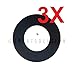 ePartSolution_Lot of 3 Rear Main Back Camera Lens Glass Cover + Adhesive for iPhone X/XS/XS Max/XR Replacement Part USA (iPhone XR)