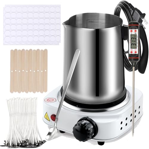 Candle Making Kit with Melter and Supplies