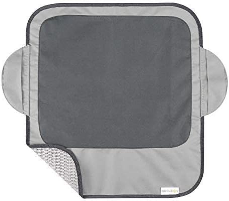 Minnebaby Extra Large Booster Chair Protector Cover, Dining Chair Seat Cover for Booster Seat, Grey