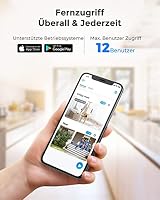 Reolink 5MP Überwachungskamera Set Outdoor, 4X 5MP PoE IP Dome Kamera Überwachung Aussen und 8CH 2TB HDD NVR für 24/7 Videoüberwachung, Personen-/Fahrzeugerkennung, Nachtsicht, RLK8-520D4-5MP – Ansicht 7