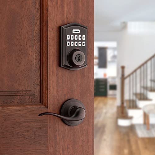 Kwikset Home Connect 620 Smart Lock Deadbolt with Z-Wave Technology, Works with Ring Alarm, Samsung Smartthings and More, Z-Wave Hub Required, Traditional Design in Venetian Bronze thumbnail 7
