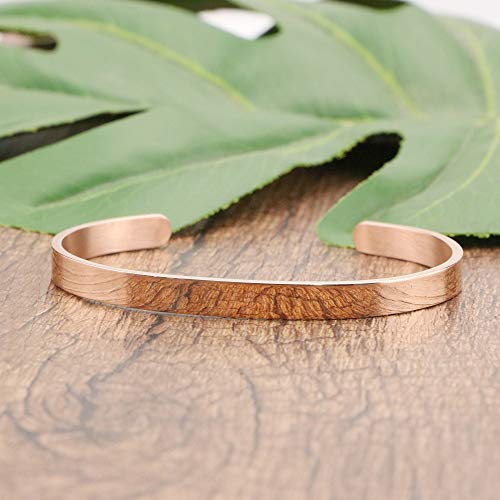 Joycuff Mother's Day Gifts For Mom Inspirational Cuff Bangle Rose Gold Bracelets Stainless Steel Jewelry Remember I Love You Mom #TOP5