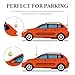 SHMZK Double Garage Parking Aids, Retracting Ball Sensor Parking Ball Guide System with Rope, Garage Car Stop Indicators Parking Assistant Kit for Vehicles, Car Accessories (Big Eyes)