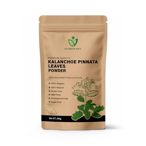 100g Kalanchoe Pinnata Leaves Powder - Healthy, Well-Cleaned, Dried Organic Leaves Powder, No Additives, 100% Pure & Natural