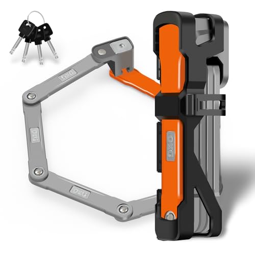 OKG Antivol pliable pour vélo – 0,9 m – Acier