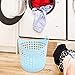 BESTOYARD Laundry Basket with Handles 13.38X12.99X10.23 Inch Plastic Dirty Clothes Storage Bin for Home Organization Bathroom Bedroom Living Room