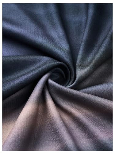 Women's Plus Size Off Shoulder Tops Tie Dye Short Sleeve Ruched T Shirt Slim Fit Elegant Tees4