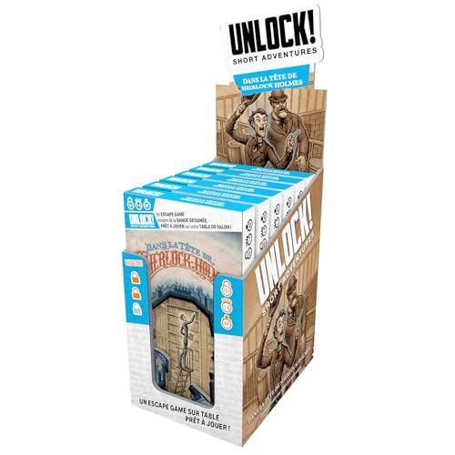 Asmodee Jeu d'escape game Unlock! Sherlock Holmes - vue 7