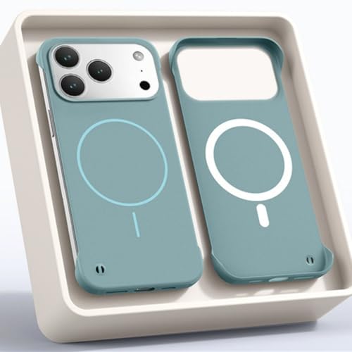 Coque iPhone 16 fine magnétique bleue finies les protections épaisses