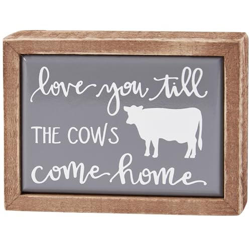 Primitives by Kathy Don't Worry Bee Happy Home Decor - Set di insegne per la casa