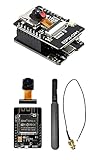 Aideepen ESP32-CAM-MB WiFi BT Board Micro USB to Serial Port CH340G with 8DBI High Gain Dual-Band...