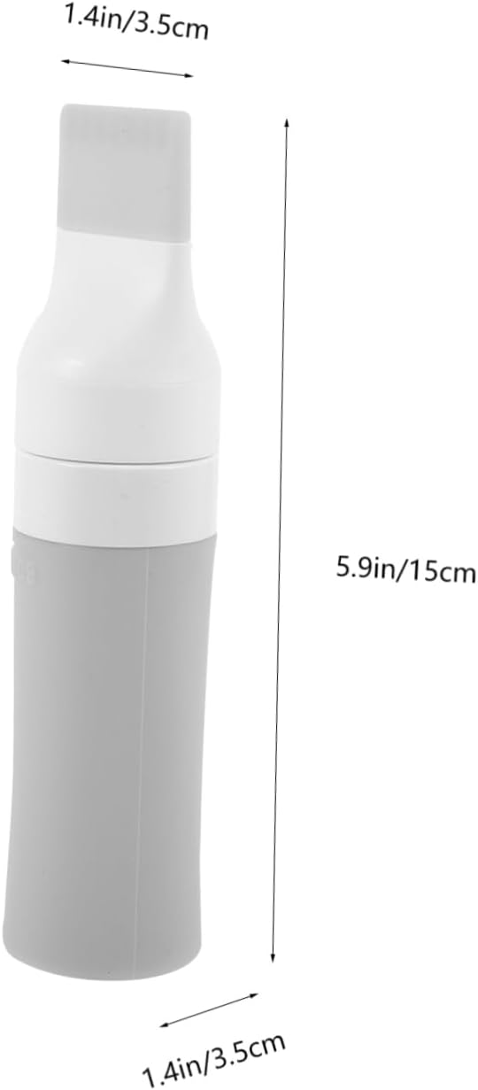 Ipetboom 3 Piece Hair Dye Applicator Bottles with Comb, 60ml Silicone PP