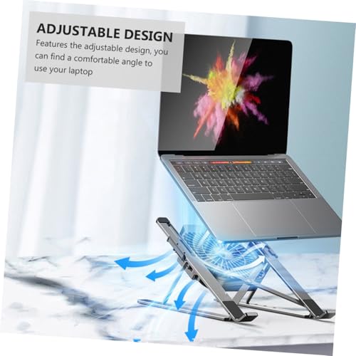 Soporte Ajustable de Aleación para Laptop con Ventilador miniatura 7