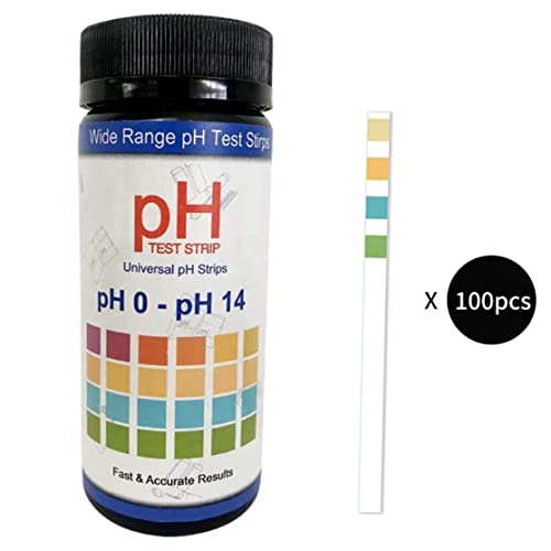 Aeiofu Soil Test Strips Soil Ph 0-14 Measuring Test Paper Kit For Garden Lawn Farm Plants Home 100Pcs Soil Ph Measuring Strips Garden Soil Test Kit Lawn Ph Testing Paper #TOP1
