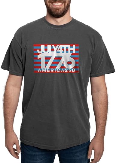 CafePress America250: 1776 Men's Comfort Colors® T Shirt Mens Comfort Colors Shirt