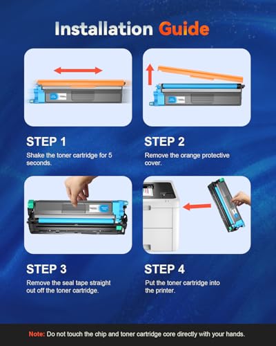 Image of Skydo TN229XL TN229 Toner Cartridges Replacement for Brother, 4 Pack
