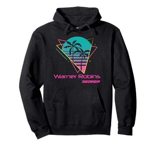 Retro Warner Robins Georgia Sudadera con Capucha