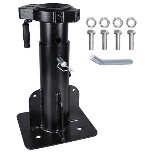 Adjustable 5th Wheel to Gooseneck Adapter Hitch 15-21