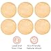 Wooden Coins for Montessori Object Permanence Coin Box - Chunky Wood Replacement Coin Set - Wooden Tokens for Counting - Montessori Toys for 1 Year Old - Infant Developmental Coin Drop Toys