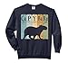Capybara Periodic Table Elements Capybara Retro Rodent Comfort Colors Adult Sweatshirt