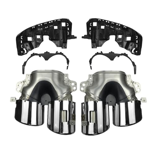 Parachoque trasero difusor Benz GLA180 GLA200 GLA220 GLA250 H247 silenciador escape