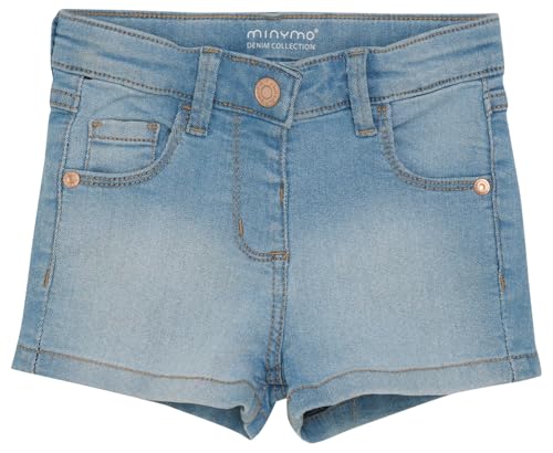 Short fille power stretch denim bleu short jean enfant élastique