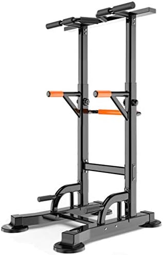 DXIN Pull Up Station Dip Stand Workout Fitness Bar Power Tower Gym Multi-Function Fitness Equipment Chin Up Bar Station for Strength Training (Color : Black-B, Size : 8095162cm)