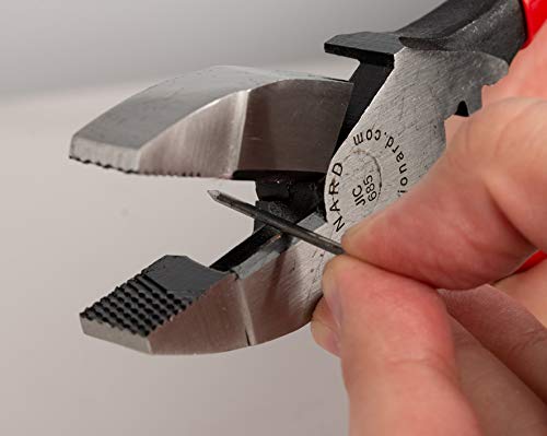 Jonard Tools Jic-685 Electrician Pliers With Cooper Sleeve Crimper And Fish Tape Puller For Copper, Aluminum, And Other Soft Metals, 9-1/2" Length #TOP1