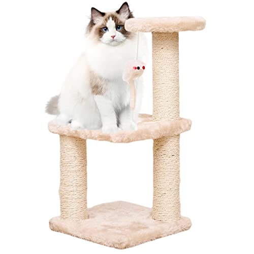 gato moderno,Torre escalada para gatos - Cat Climber Design Multicamadas, Gato Deitado e Descansando