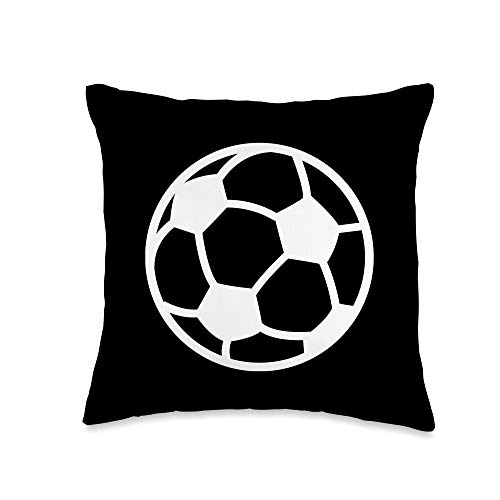 soccer throw pillow