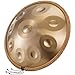 VEVOR Golden-9 22 in & 9 Notes, D Minor, Hand Pan Mallets, 440Hz Handpan Stand & Carry Bag, Steel Healing Sound Drum, Percussion Instruments for Adults Beginners Tone