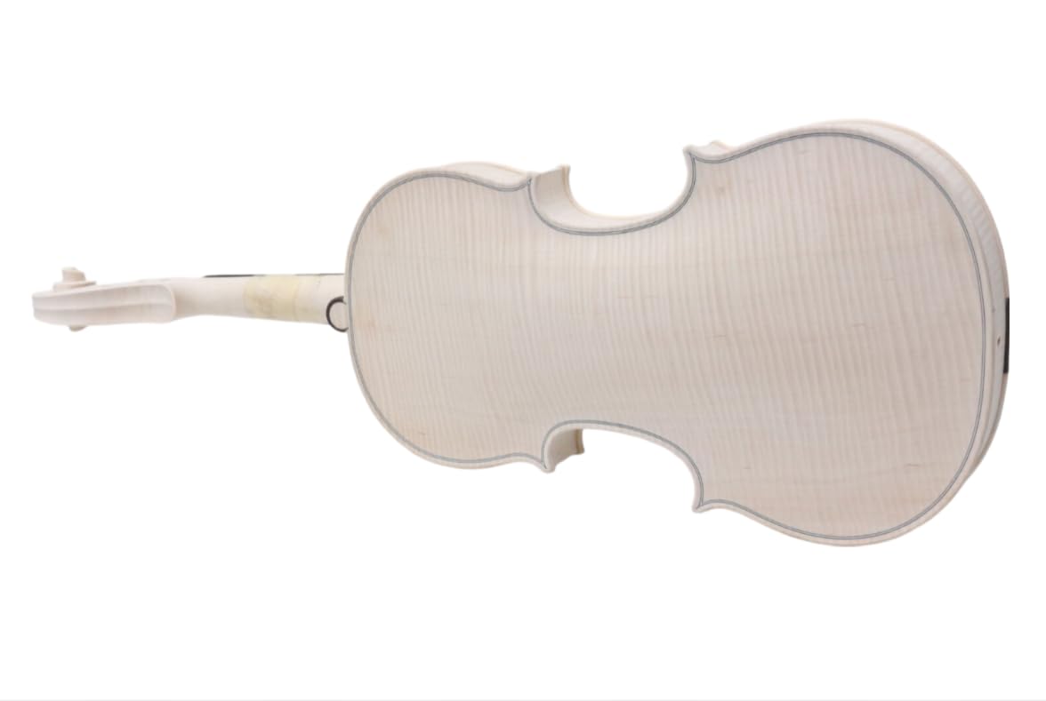 Violino 4/4 professionale fatto a mano in abete rosso acero fiamma, pezzo unico (acero fiamma)