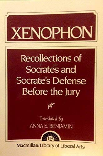 Recollections of Socrates 0023080108 Book Cover