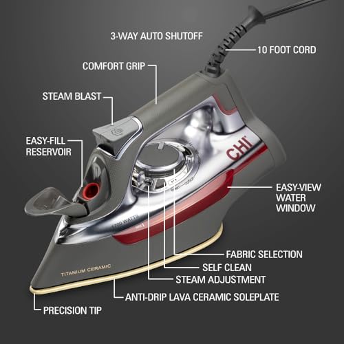 Chi Steam Iron Silver thumbnail 7