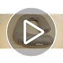 Image of Dr Trust USA Maternity Pillow for Pregnancy Sleeping, J-Shape Maternity Pillow for Pregnant Women, 360-Degree Full Body Support for Back, Legs, HIPS & Belly with Removable Velvet Cover
