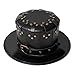 Produktbild GRACEART Steampunk Hüte Schwarz Kunstleder Magic Partyhüte Steampunk kostüm