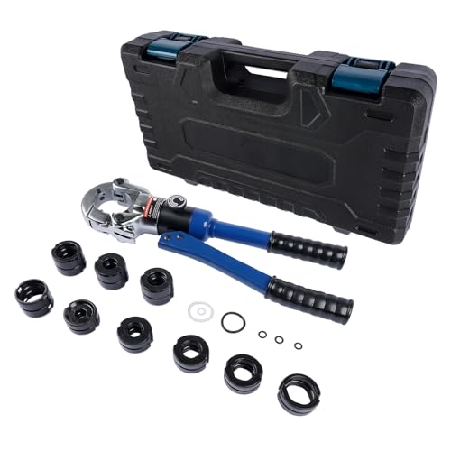 Pince à sertir professionnelle profil V/TH pour tube en cuivre et tuyau composite – Inserts de mâchoires V12, V15, V18, V22, V28, TH16, TH20, TH26, TH32 avec