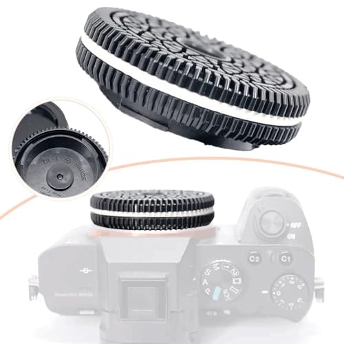 BAAQII 1 Packung fokussierfreies Pancake Biscuit Objektiv für Sony E Mount spiegellose Kamera 32 mm/F10