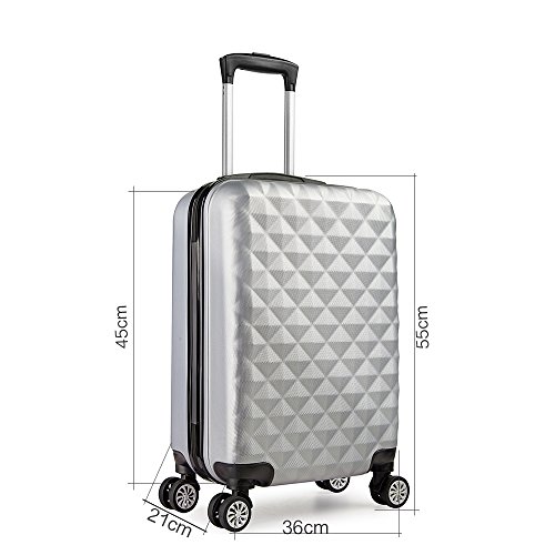 PARTYPRINCE Trolley valigia 55cm bagaglio a mano