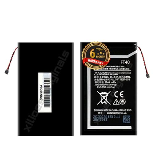 Image of FT40 Battery for Motorola E2 Xt1526 Xt1527 XT1528 XT1031 XT1077 Battery with 6 Months Warranty**(C39)
