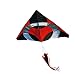 Weifang New Sky Kites Giant delta Ring iKite Delta Shape Premium Large Kite (Red) 6FT Wide