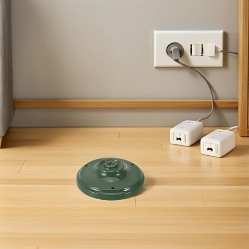 Placa de cubierta de cerámica verde para renovar lámpara de techo 6