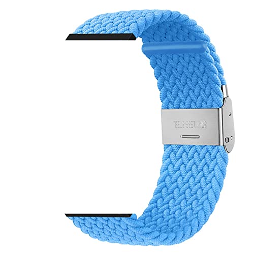 Bracelet élastique Garmin anti transpiration en nylon tressé 22mm