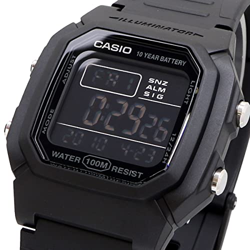 [カシオ] CASIO 腕時計 スタンダード デジタル W-800H-1BV 純正BOX入り メンズ ブラック 反転液晶 海外モデル [並行輸入品] 商品画像2